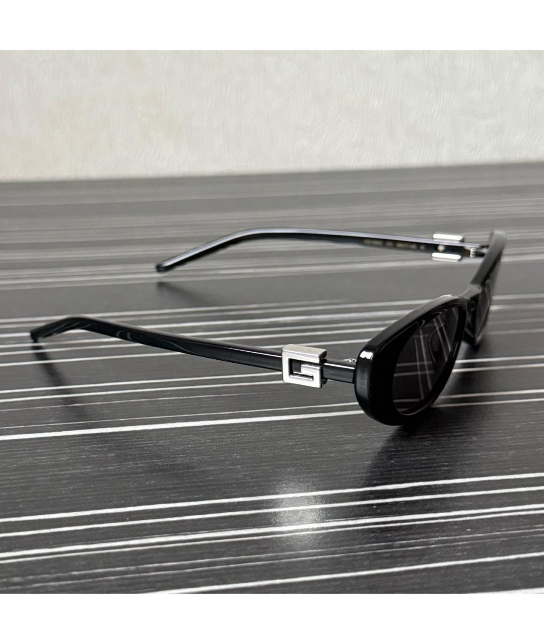 GUCCI Черные пластиковые солнцезащитные очки, фото 2