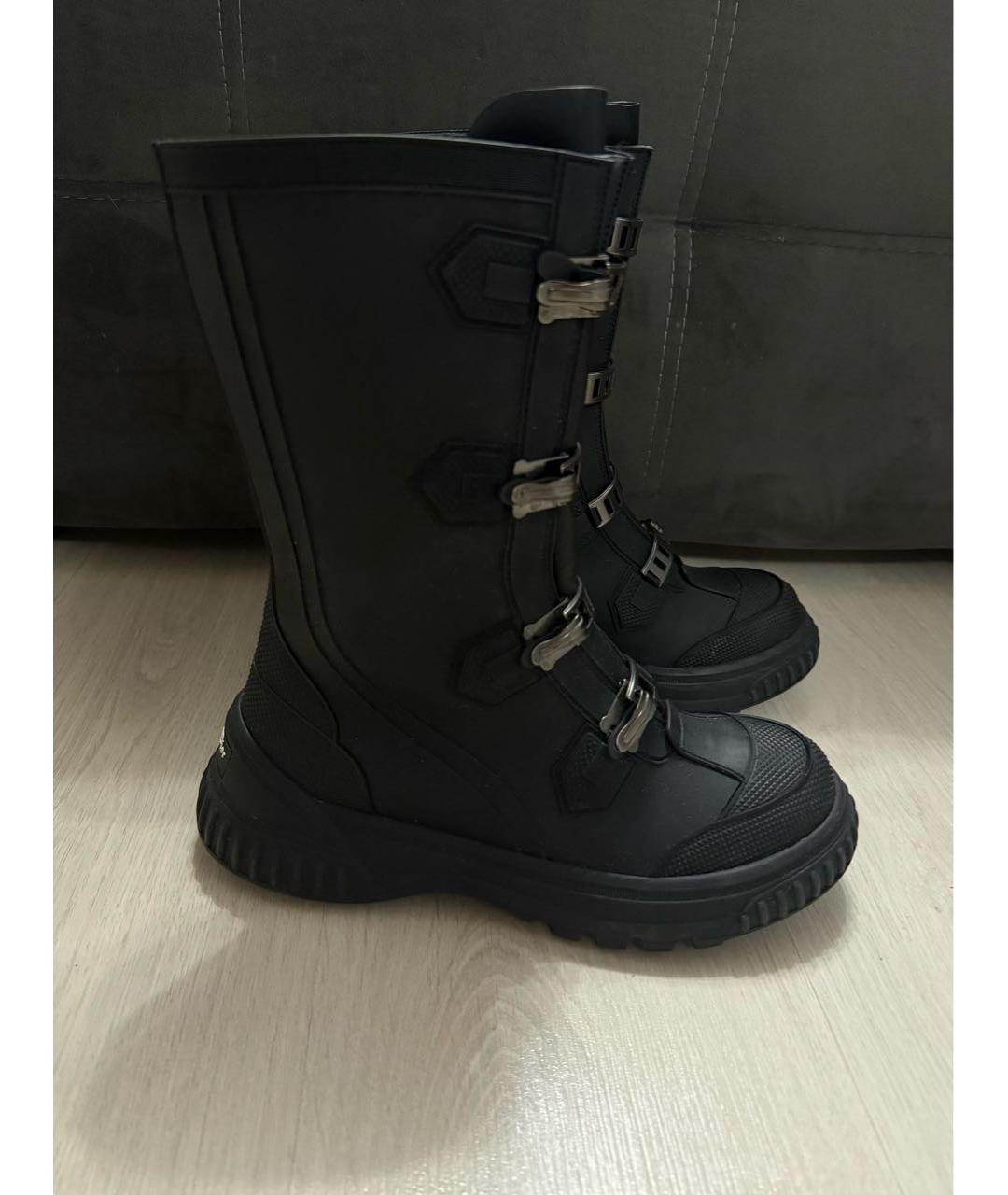CHRISTIAN DIOR Черные ботинки, фото 7