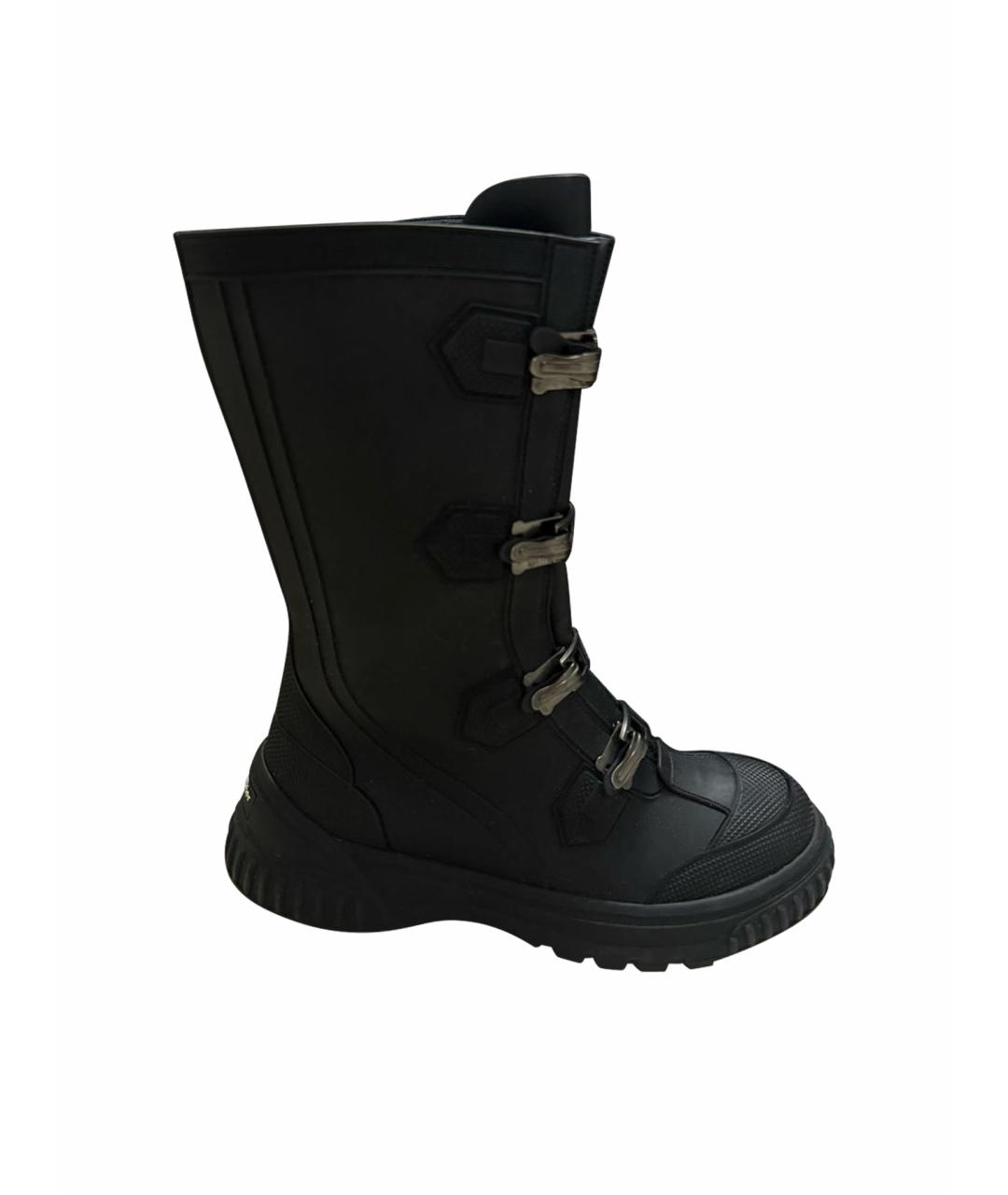 CHRISTIAN DIOR Черные ботинки, фото 1