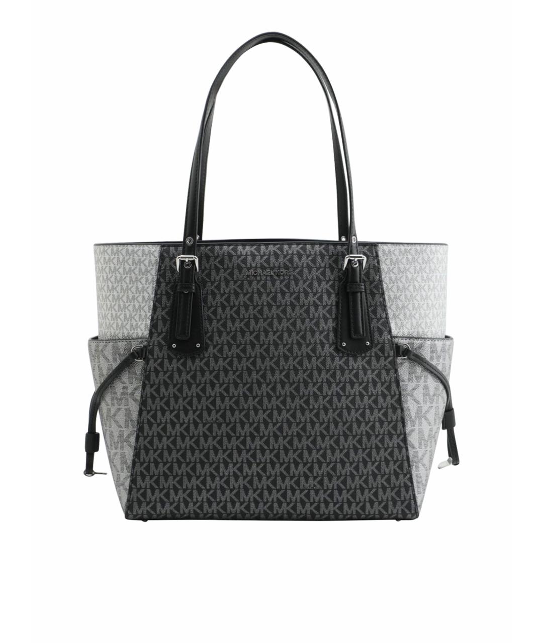 MICHAEL KORS Антрацитовая сумка тоут, фото 5