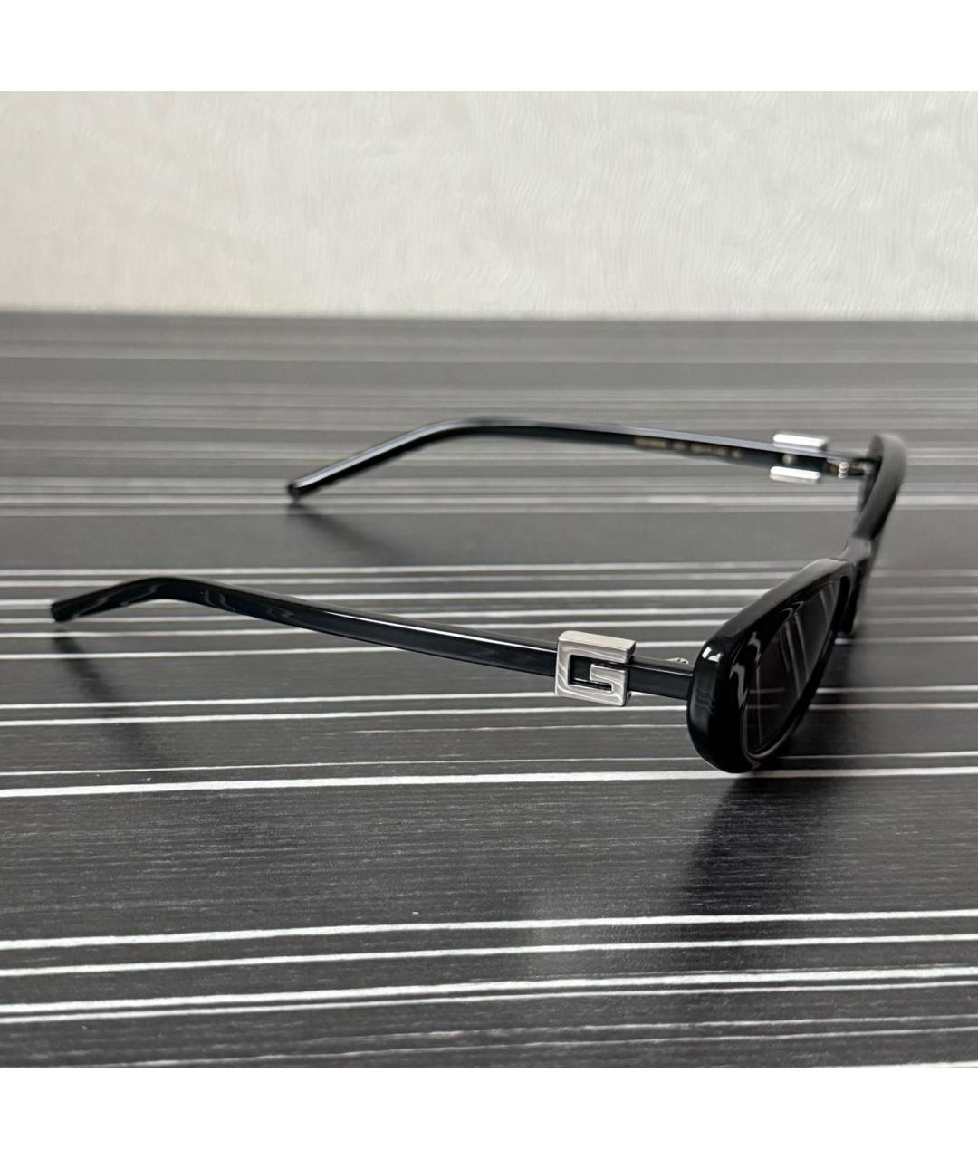 GUCCI Черные пластиковые солнцезащитные очки, фото 2