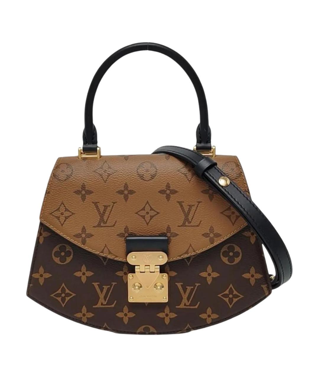 LOUIS VUITTON Коричневая сумка через плечо, фото 1