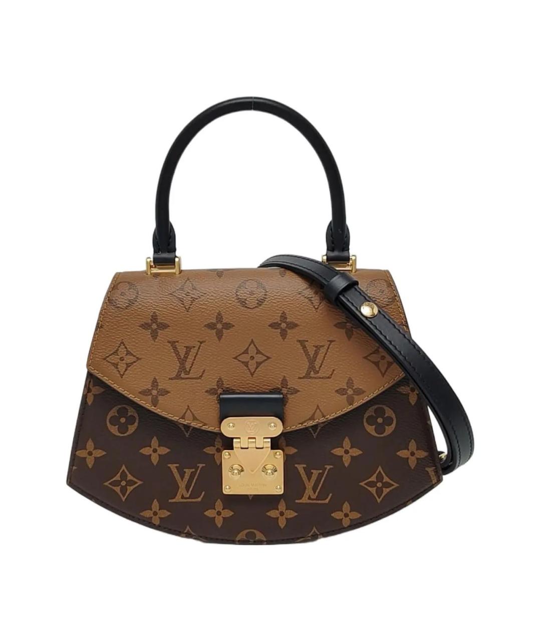 LOUIS VUITTON Коричневая сумка через плечо, фото 9