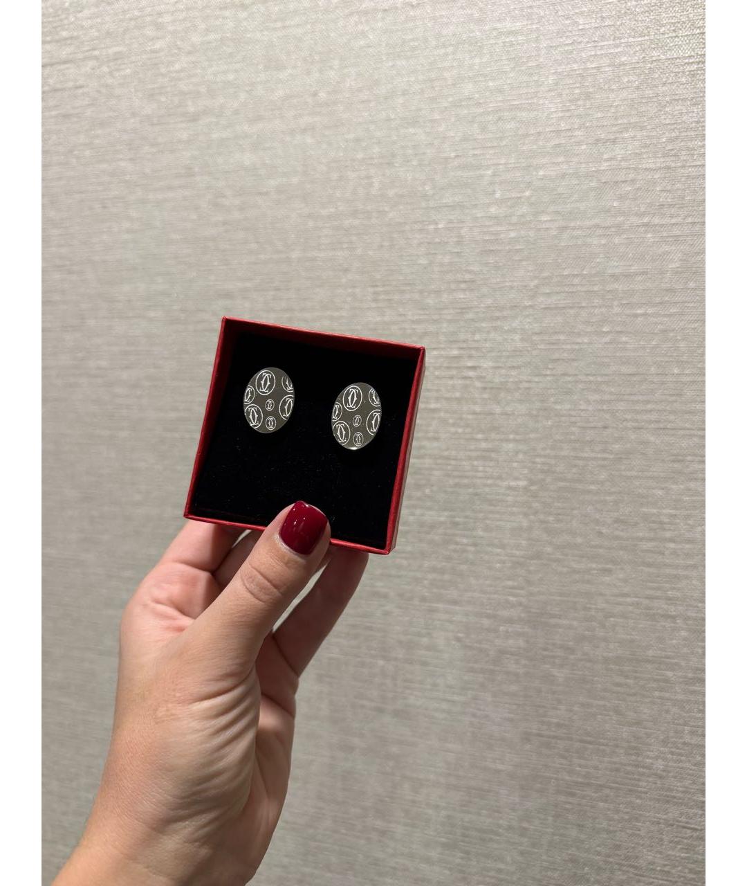 CARTIER Серебряные серебряные запонки, фото 4