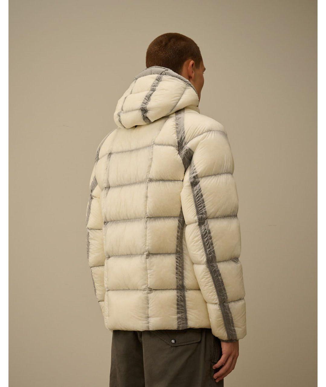 CP COMPANY Белый полиамидовый пуховик, фото 2