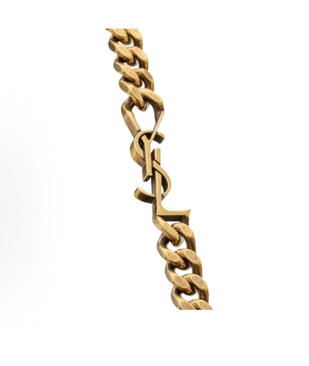 SAINT LAURENT Черная сумка через плечо из лакированной кожи, фото 2