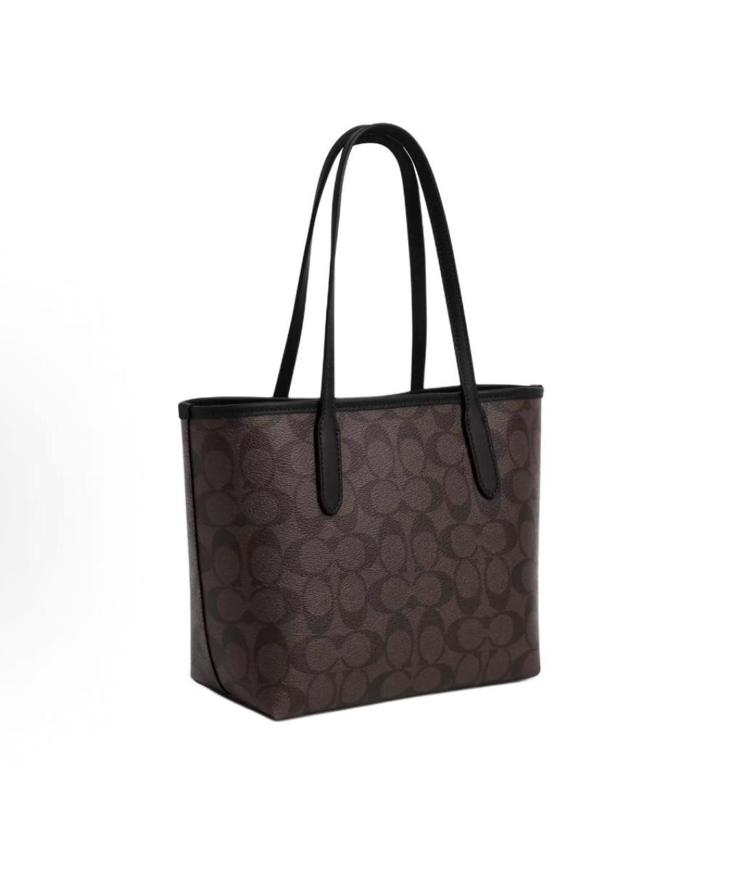 COACH Коричневая сумка тоут, фото 2