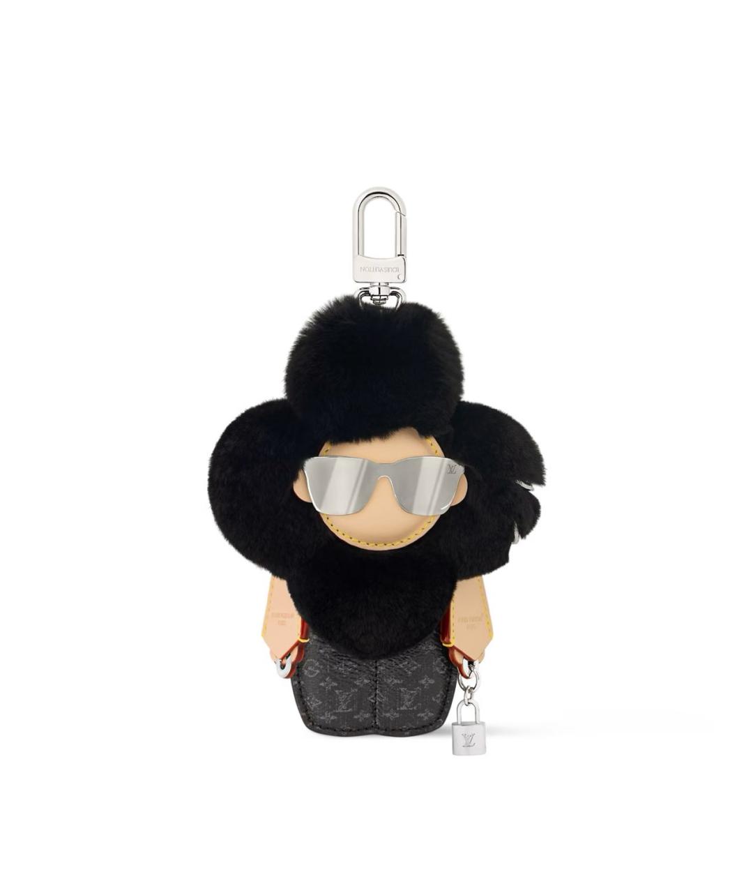 LOUIS VUITTON Черный брелок, фото 1
