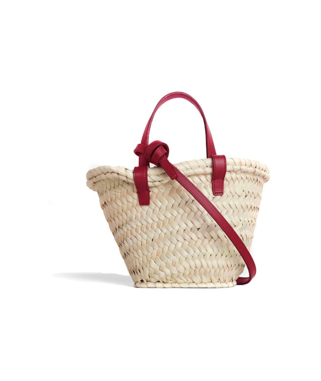 CELINE Бежевая пелетеная сумка через плечо, фото 3