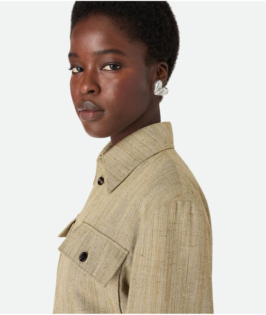 BOTTEGA VENETA Серебряные серебряные серьги, фото 2