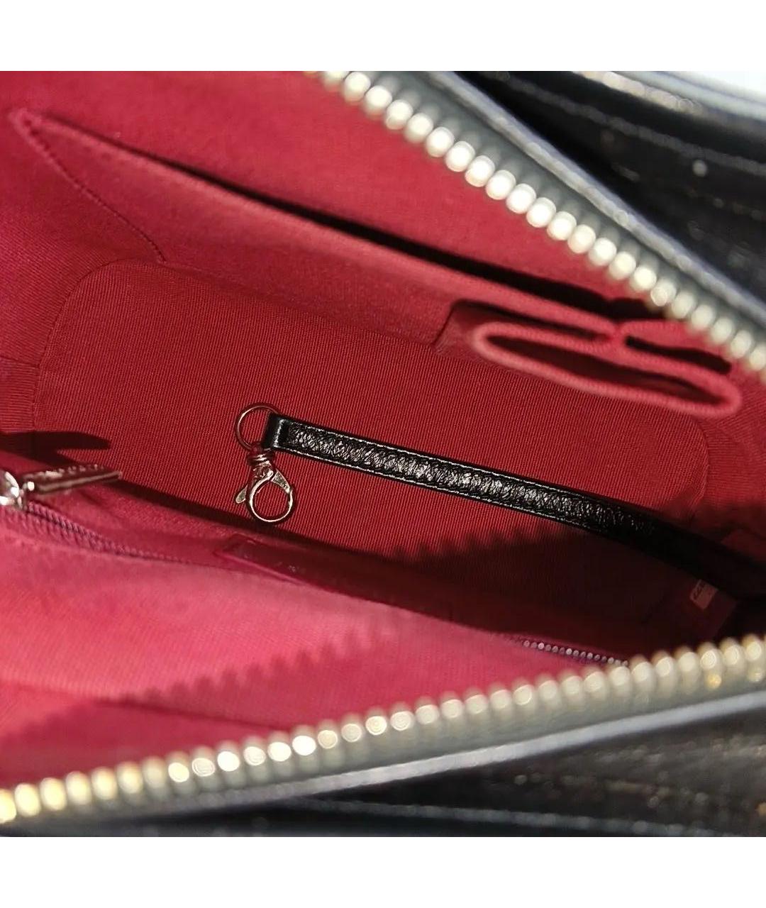 CHANEL Черная кожаная сумка через плечо, фото 6