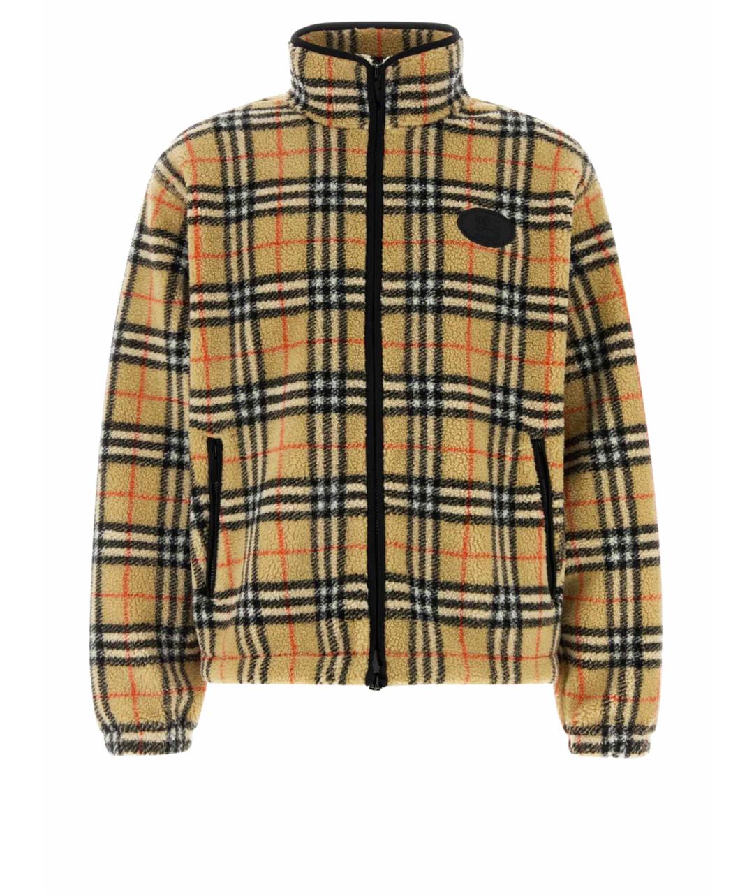 BURBERRY Бежевая шерстяная куртка, фото 1