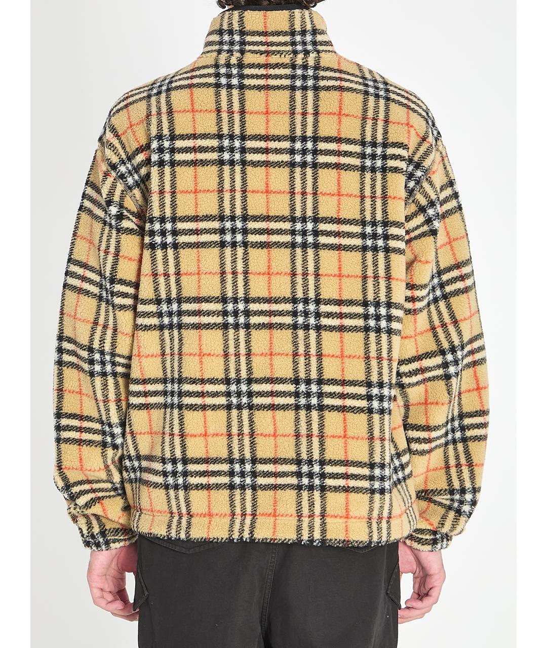 BURBERRY Бежевая шерстяная куртка, фото 4