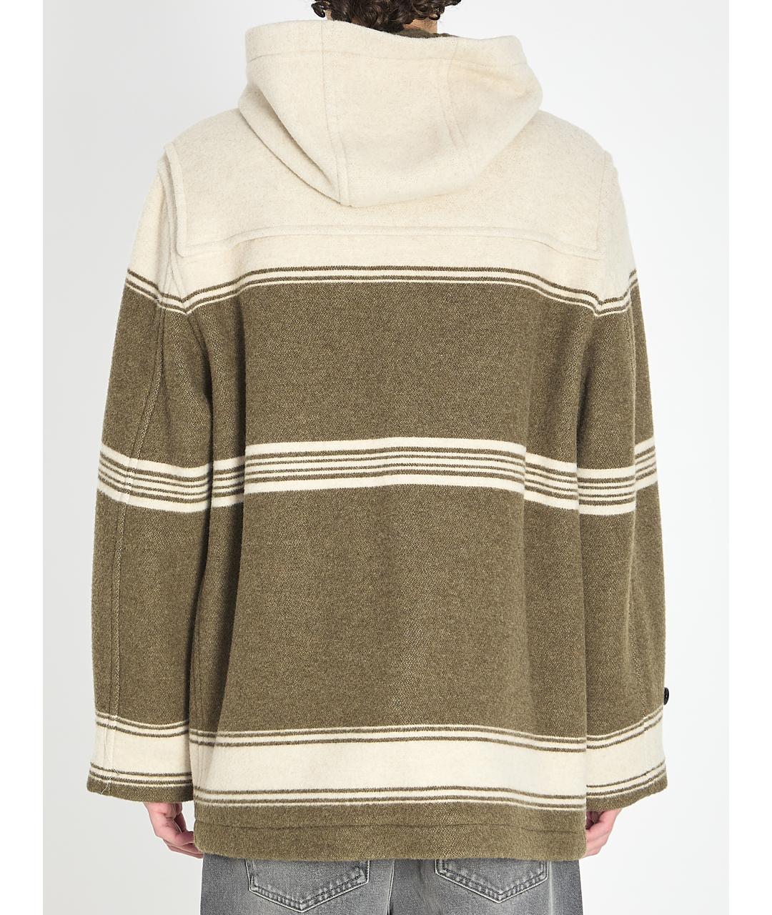 BURBERRY Мульти шерстяное пальто, фото 4