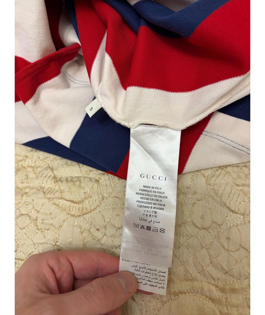 GUCCI Мульти поло с коротким рукавом, фото 3