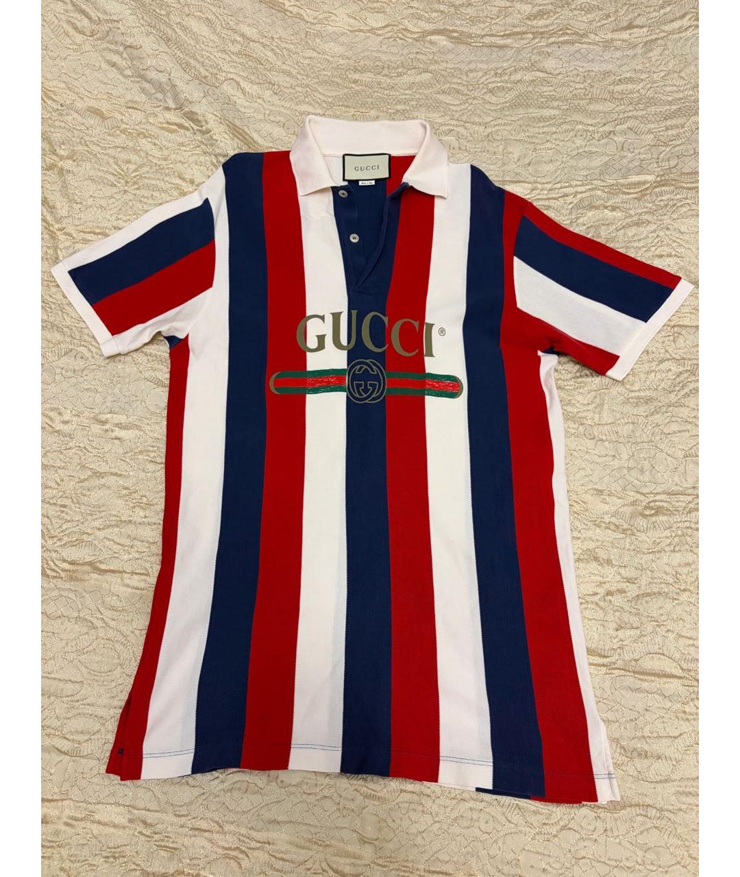 GUCCI Мульти поло с коротким рукавом, фото 4