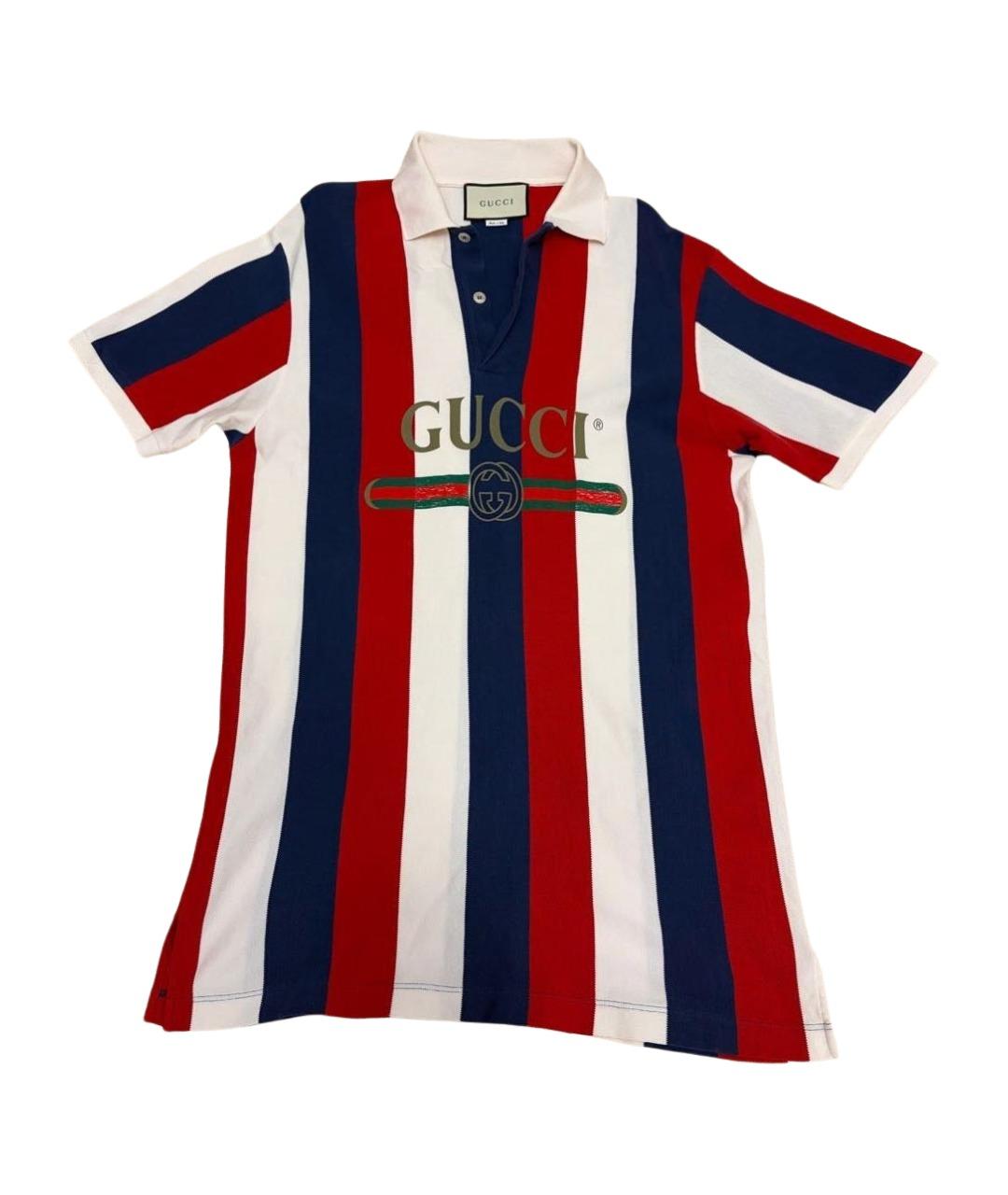 GUCCI Мульти поло с коротким рукавом, фото 1