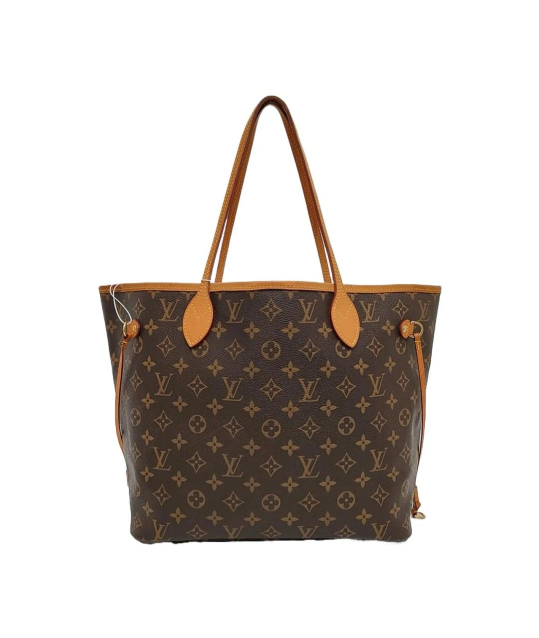 LOUIS VUITTON Коричневая кожаная сумка через плечо, фото 1