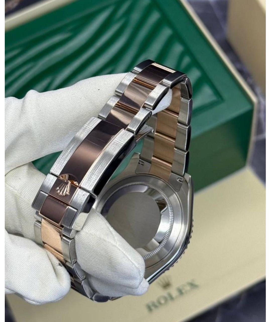 ROLEX Черные часы, фото 6