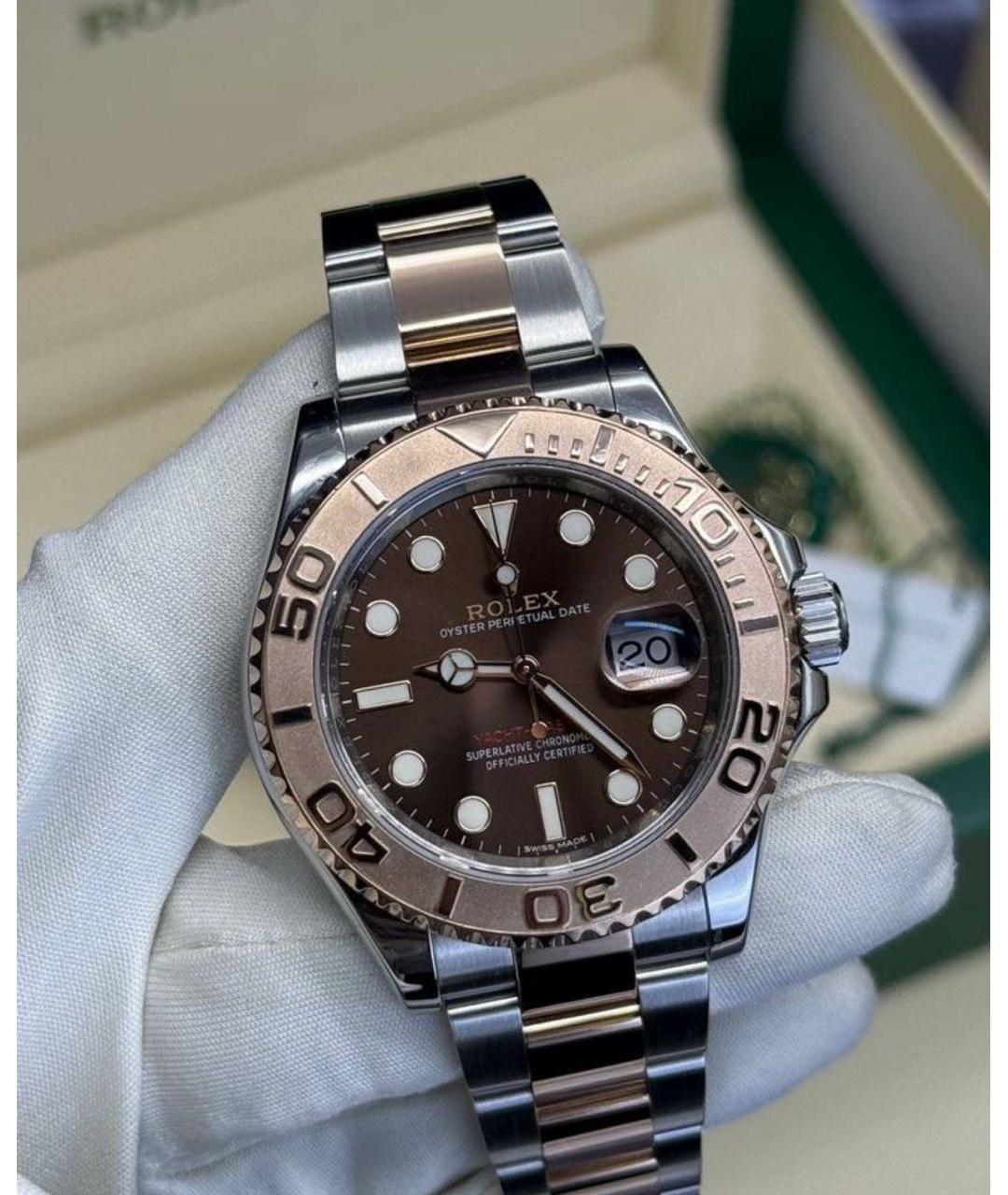 ROLEX Черные часы, фото 7