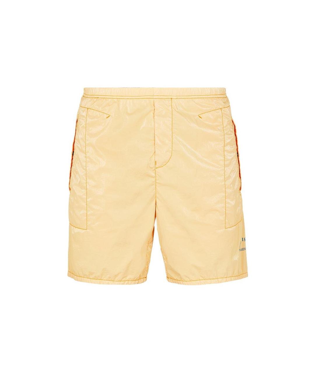 STONE ISLAND Оранжевое шорты, фото 1