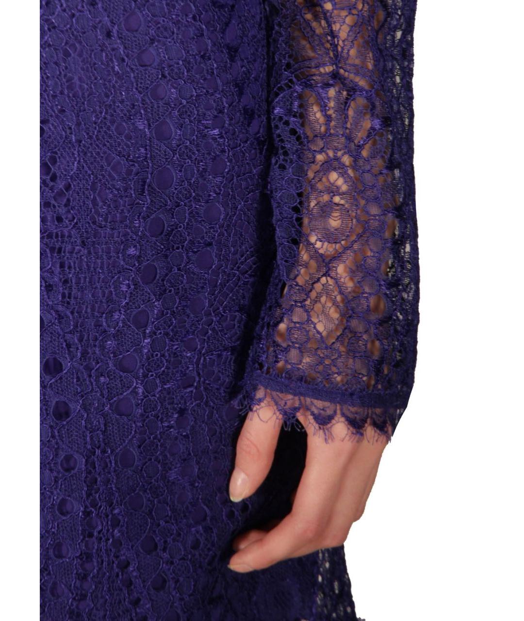 EMILIO PUCCI Темно-синее вискозное коктейльное платье, фото 7