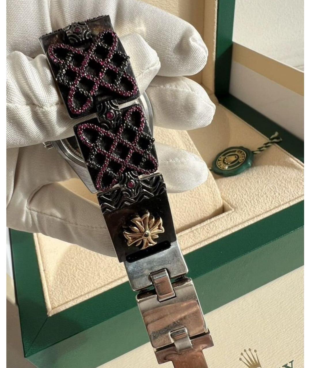 ROLEX Черные часы, фото 8