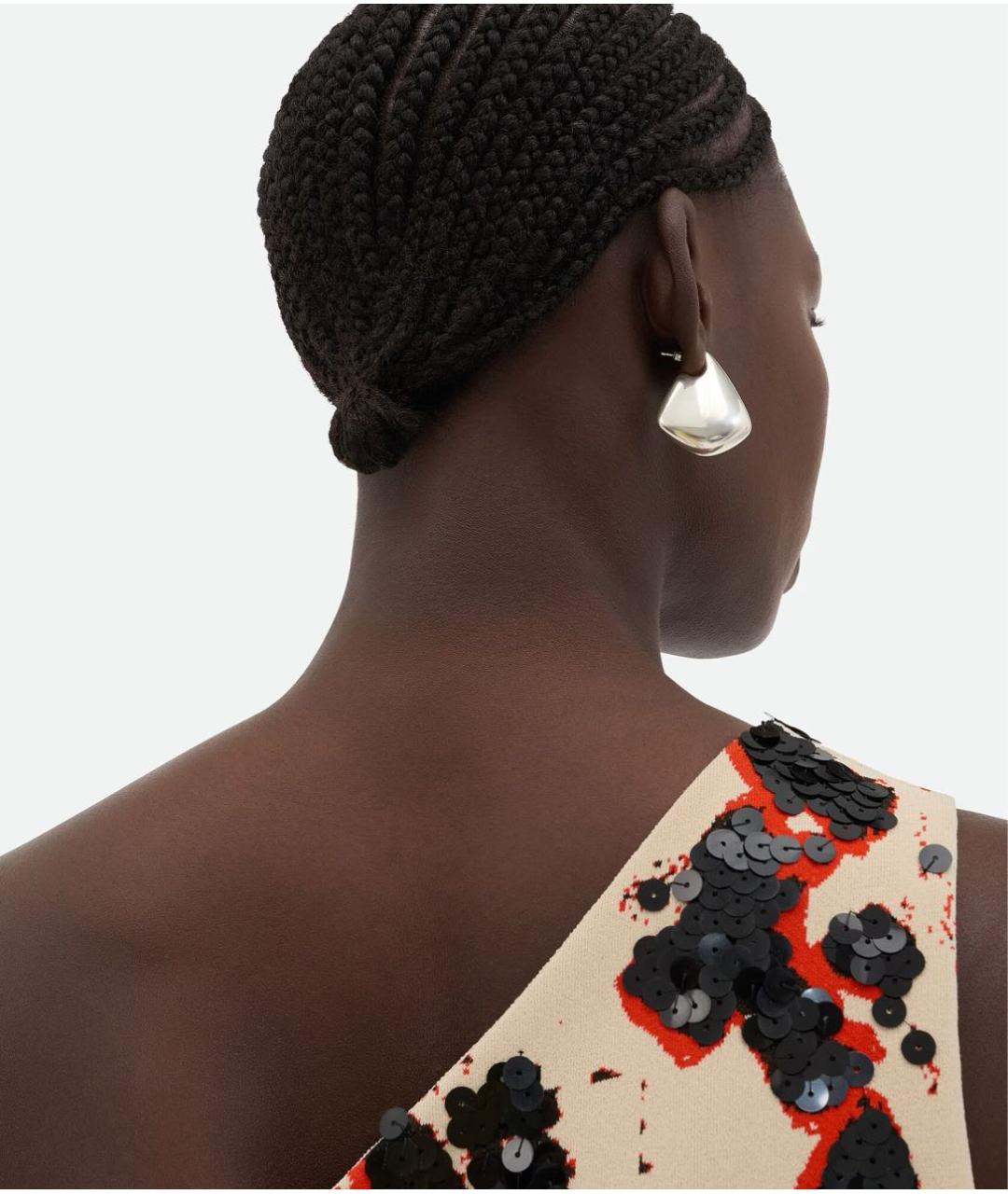 BOTTEGA VENETA Серебряные серебряные серьги, фото 4