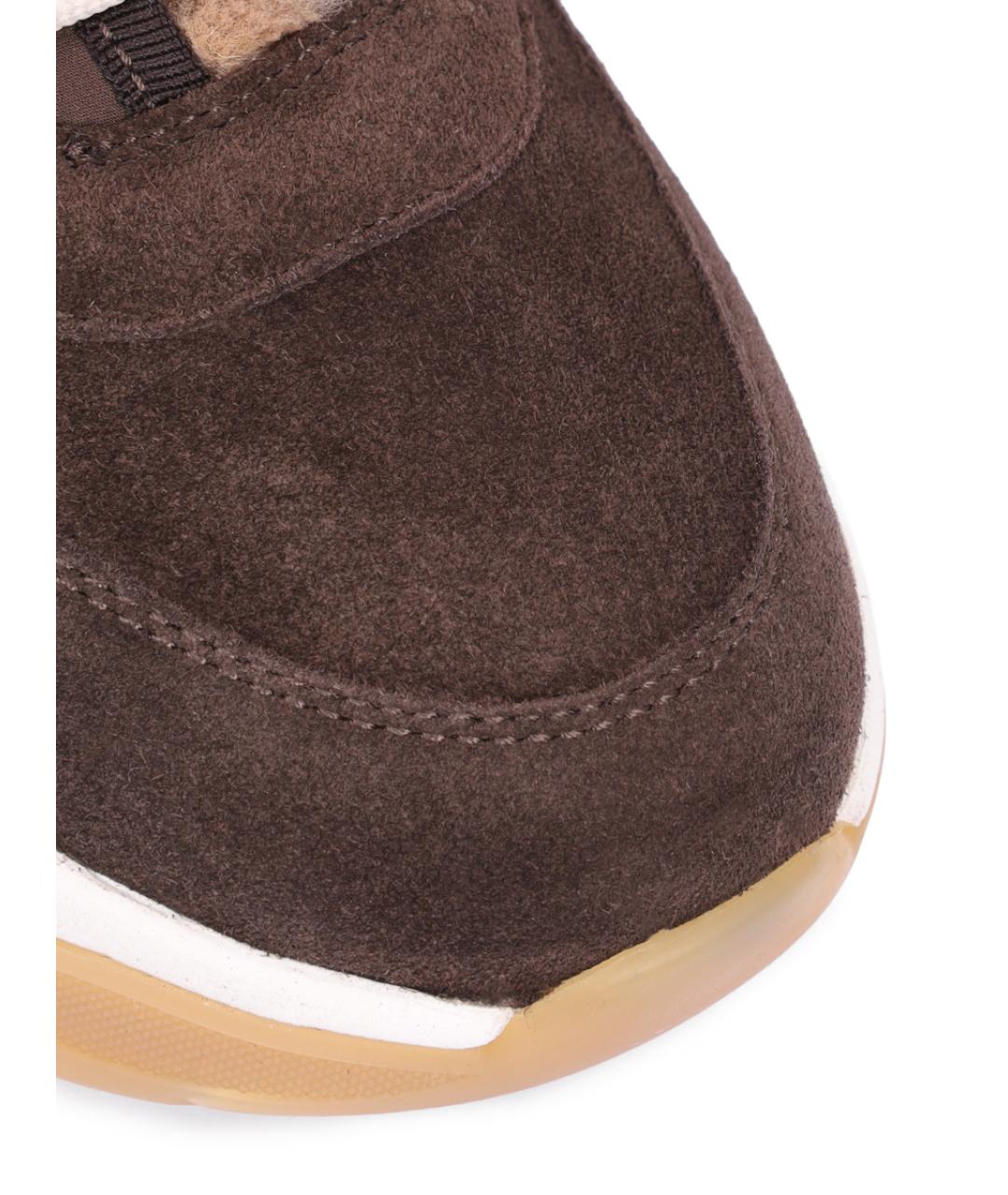 SANTONI Коричневые слипоны, фото 5