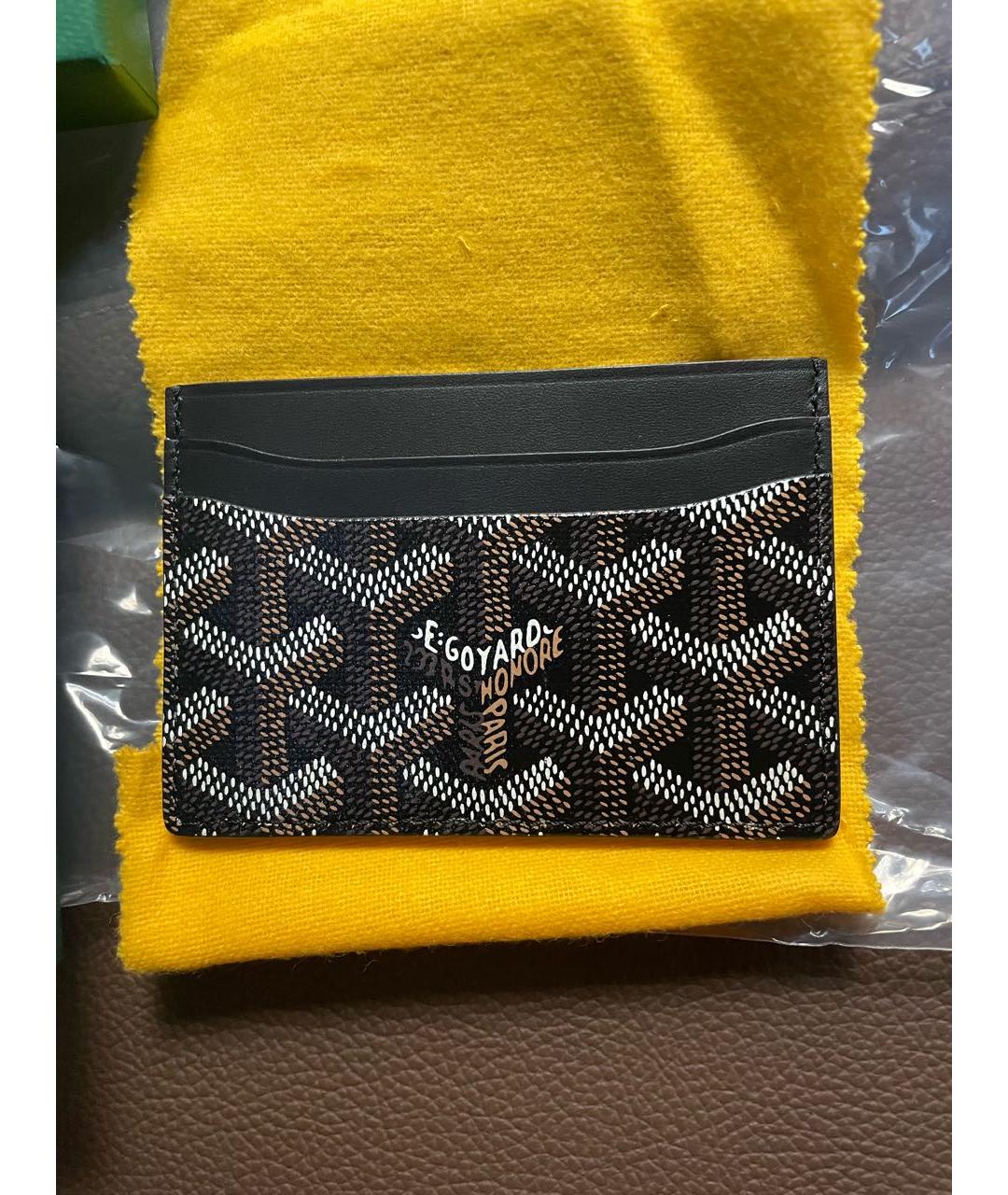 GOYARD Коричневый кардхолдер, фото 2