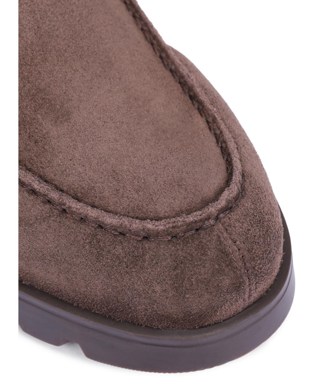 SANTONI Коричневые ботинки, фото 5