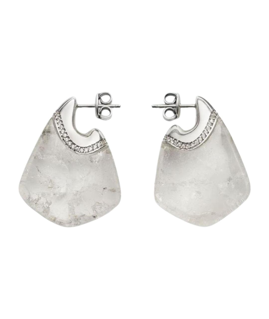 BOTTEGA VENETA Серебряные серебряные серьги, фото 1