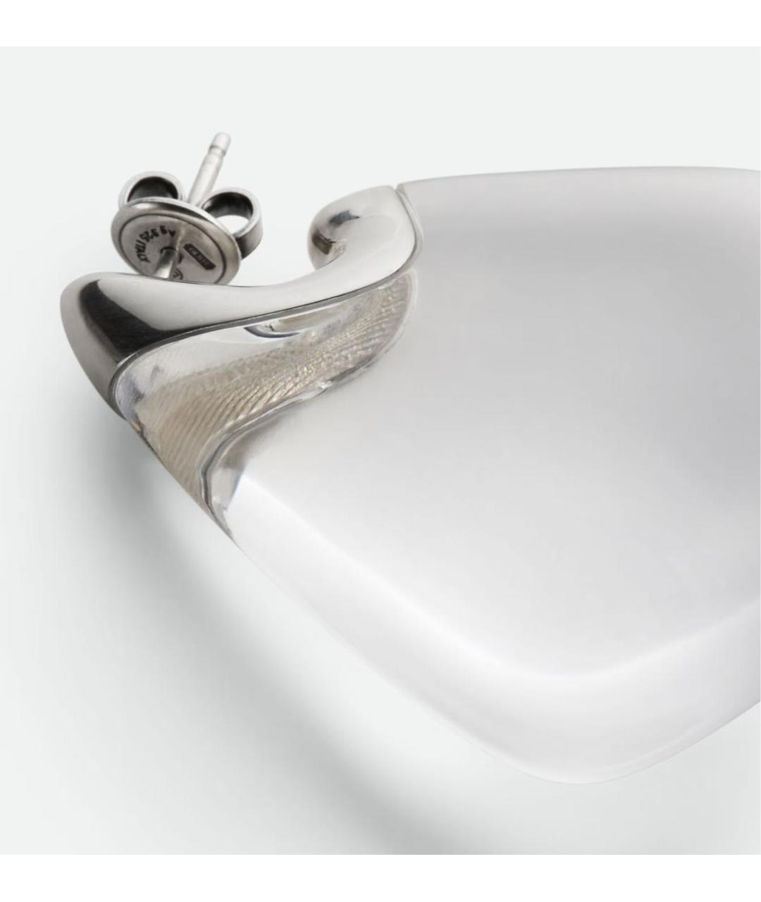 BOTTEGA VENETA Серебряные серебряные серьги, фото 3