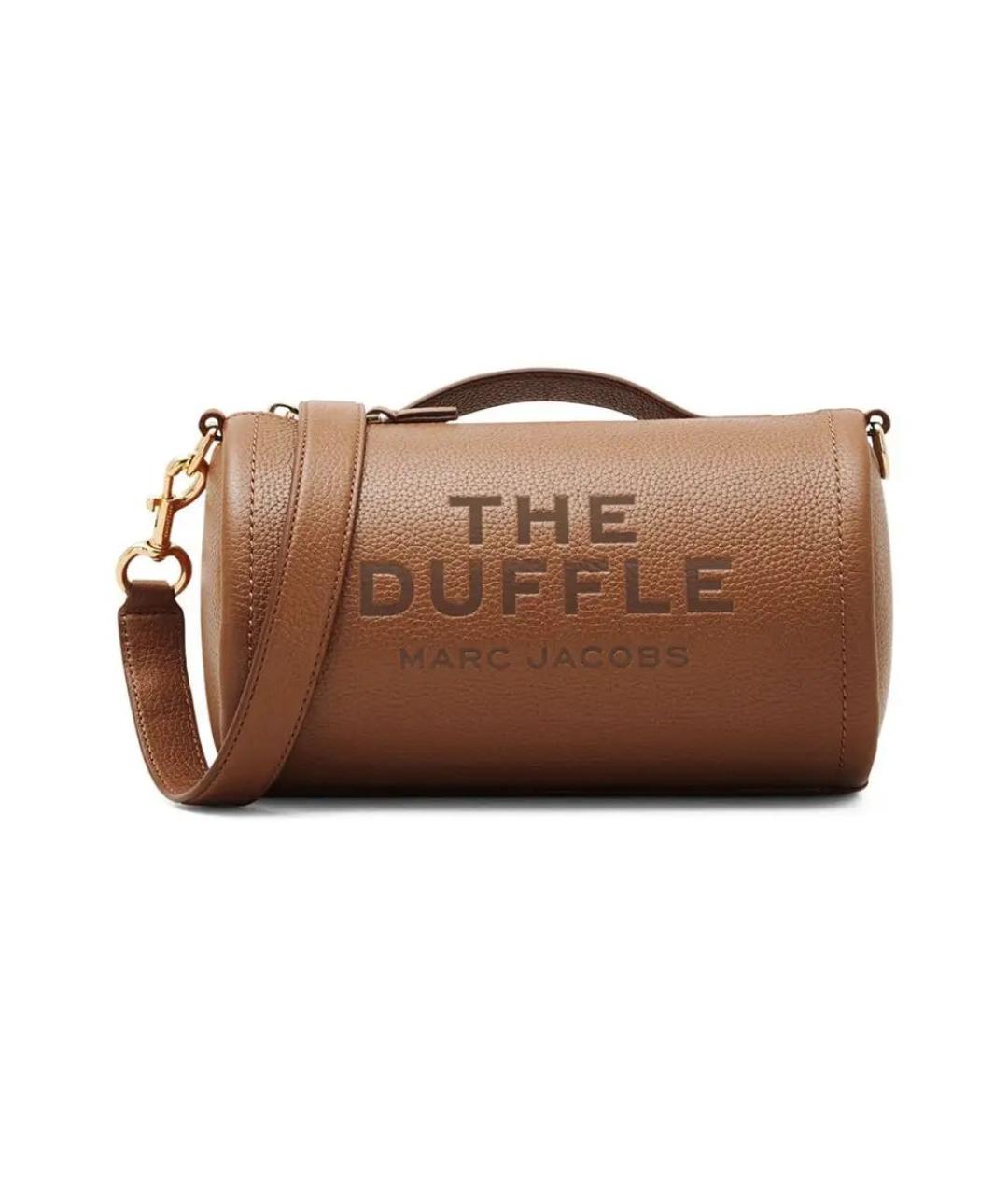 MARC JACOBS Бежевая кожаная сумка с короткими ручками, фото 1