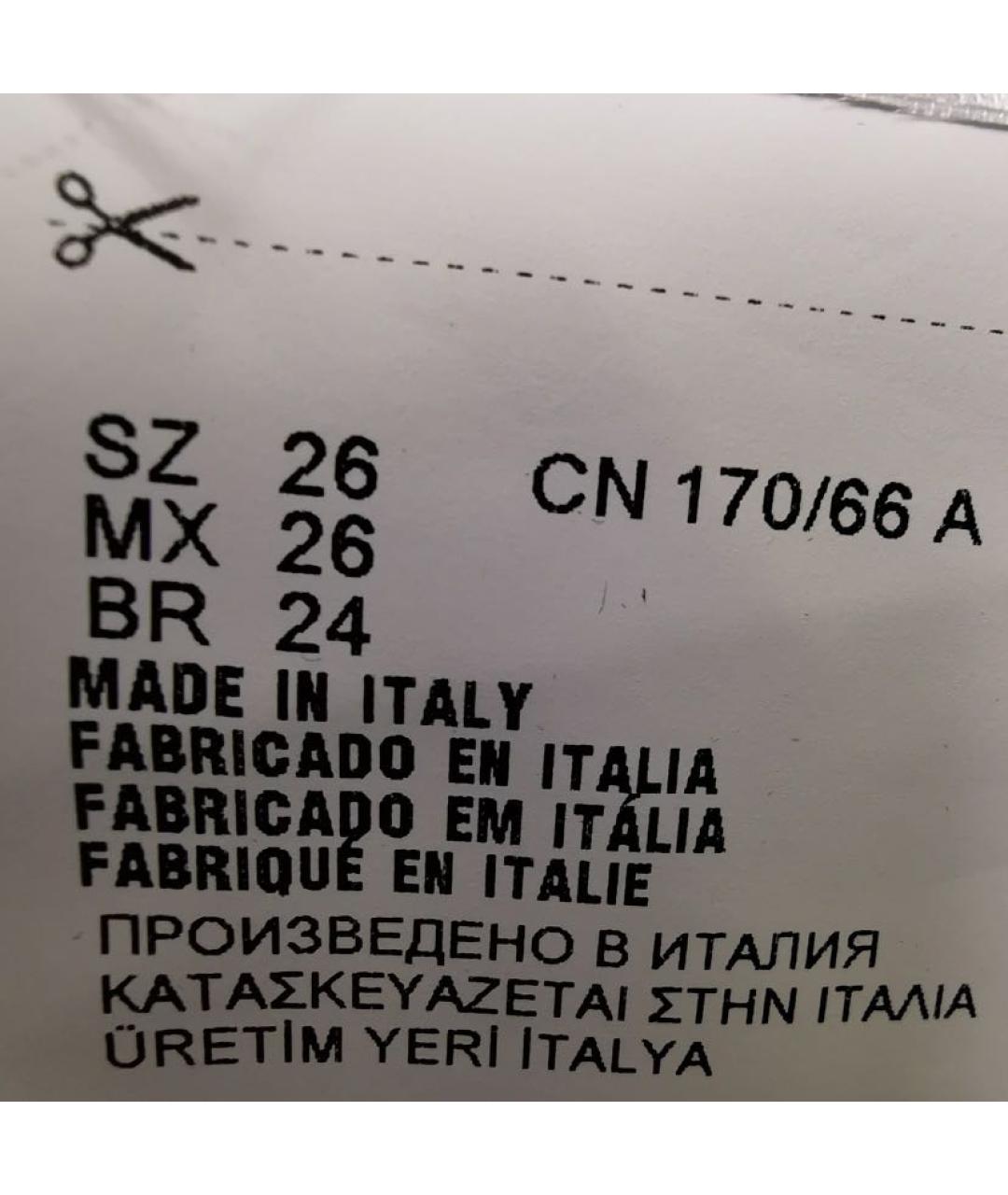 MIU MIU Синие хлопковые прямые джинсы, фото 7