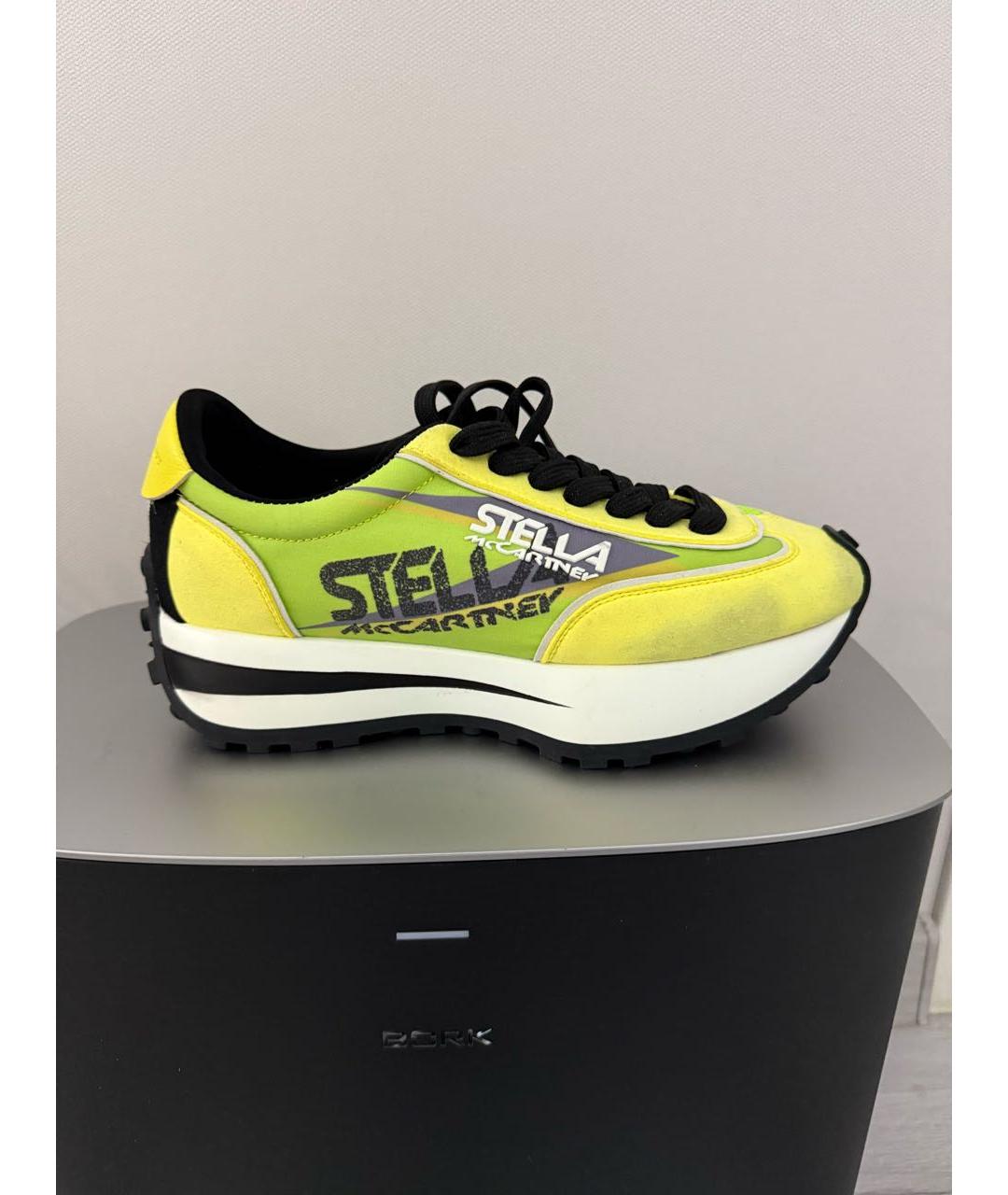 STELLA MCCARTNEY Желтые кроссовки, фото 7