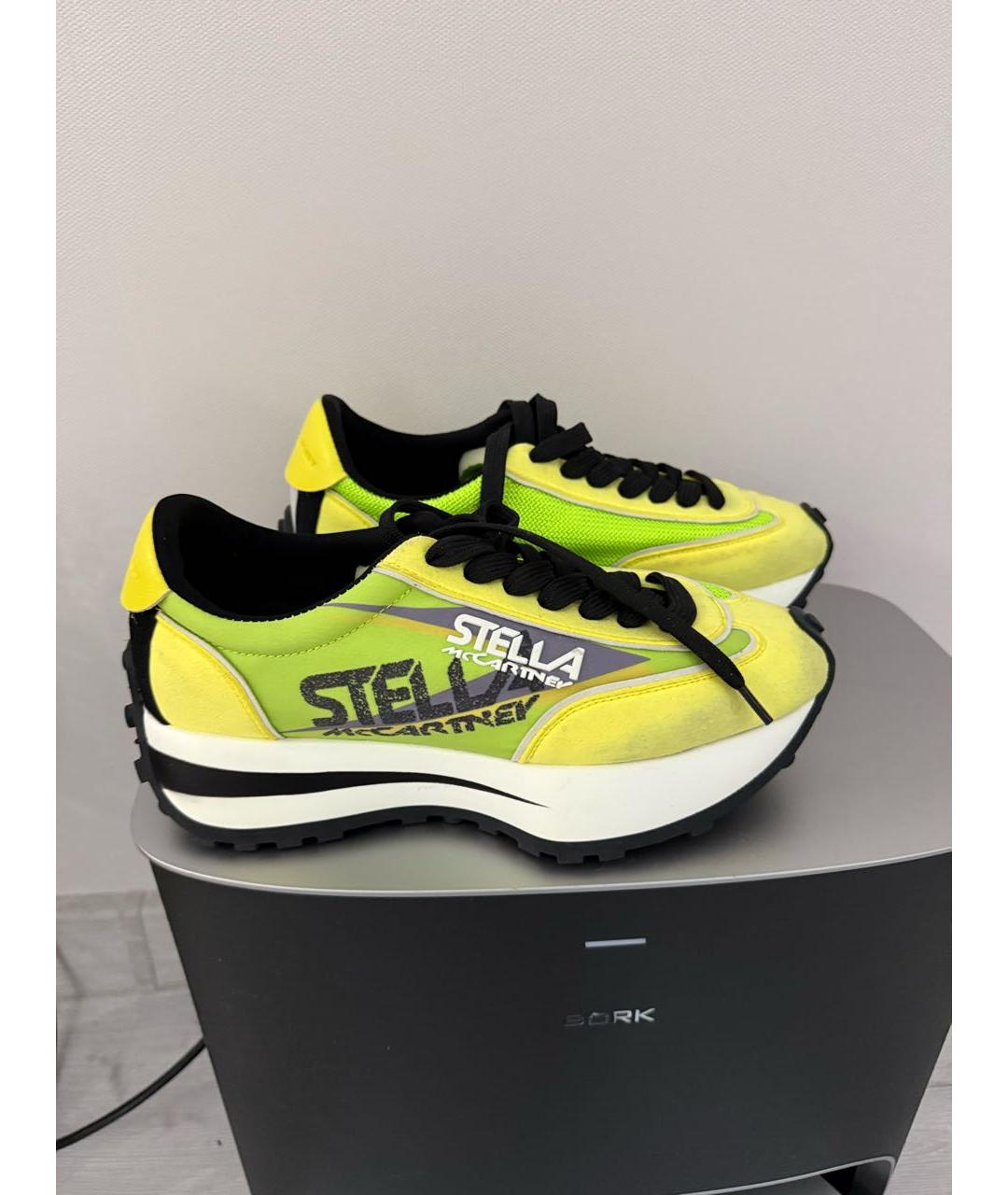 STELLA MCCARTNEY Желтые кроссовки, фото 6
