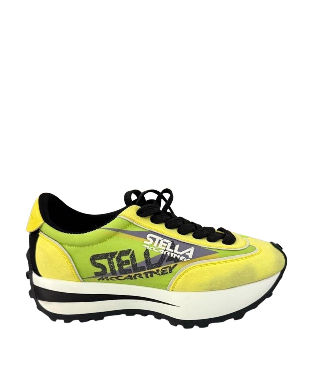 STELLA MCCARTNEY Желтые кроссовки, фото 1