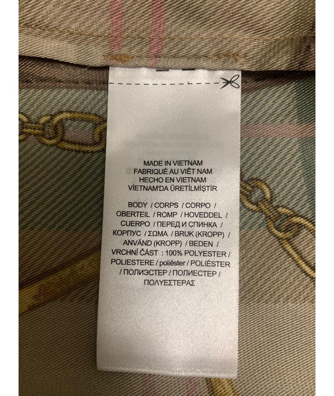 RALPH LAUREN Мульти полиэстеровое повседневное платье, фото 8