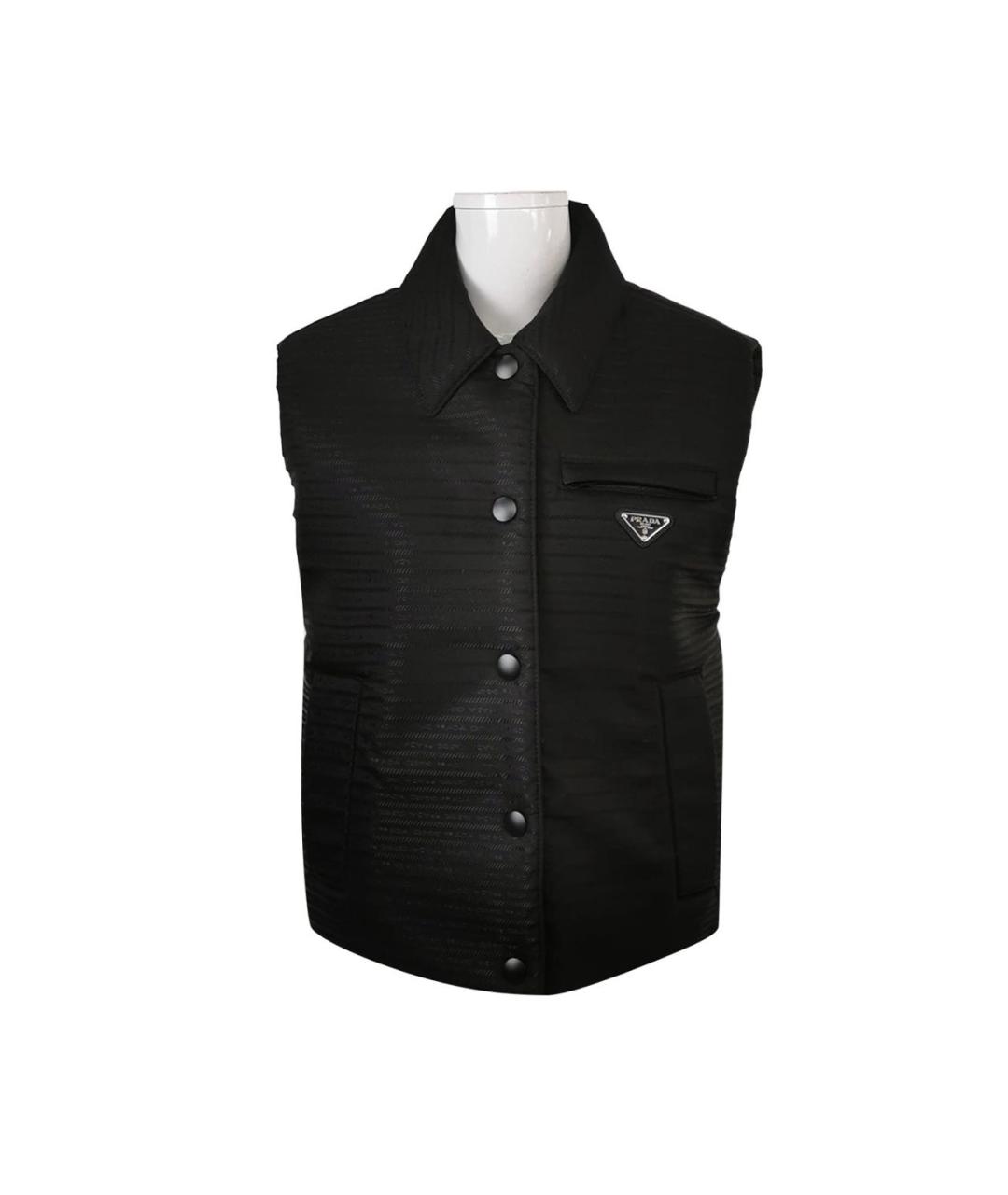 PRADA Черный жилет, фото 7