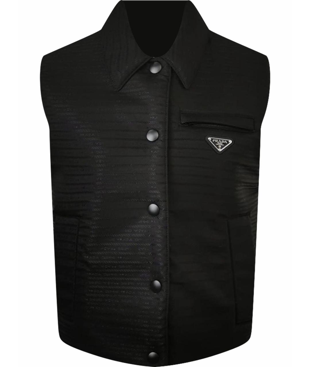 PRADA Черный жилет, фото 1