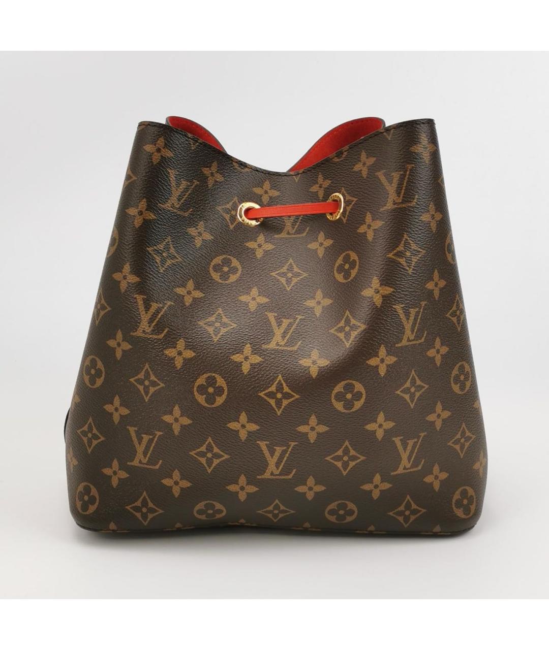 LOUIS VUITTON Коричневая сумка тоут, фото 4