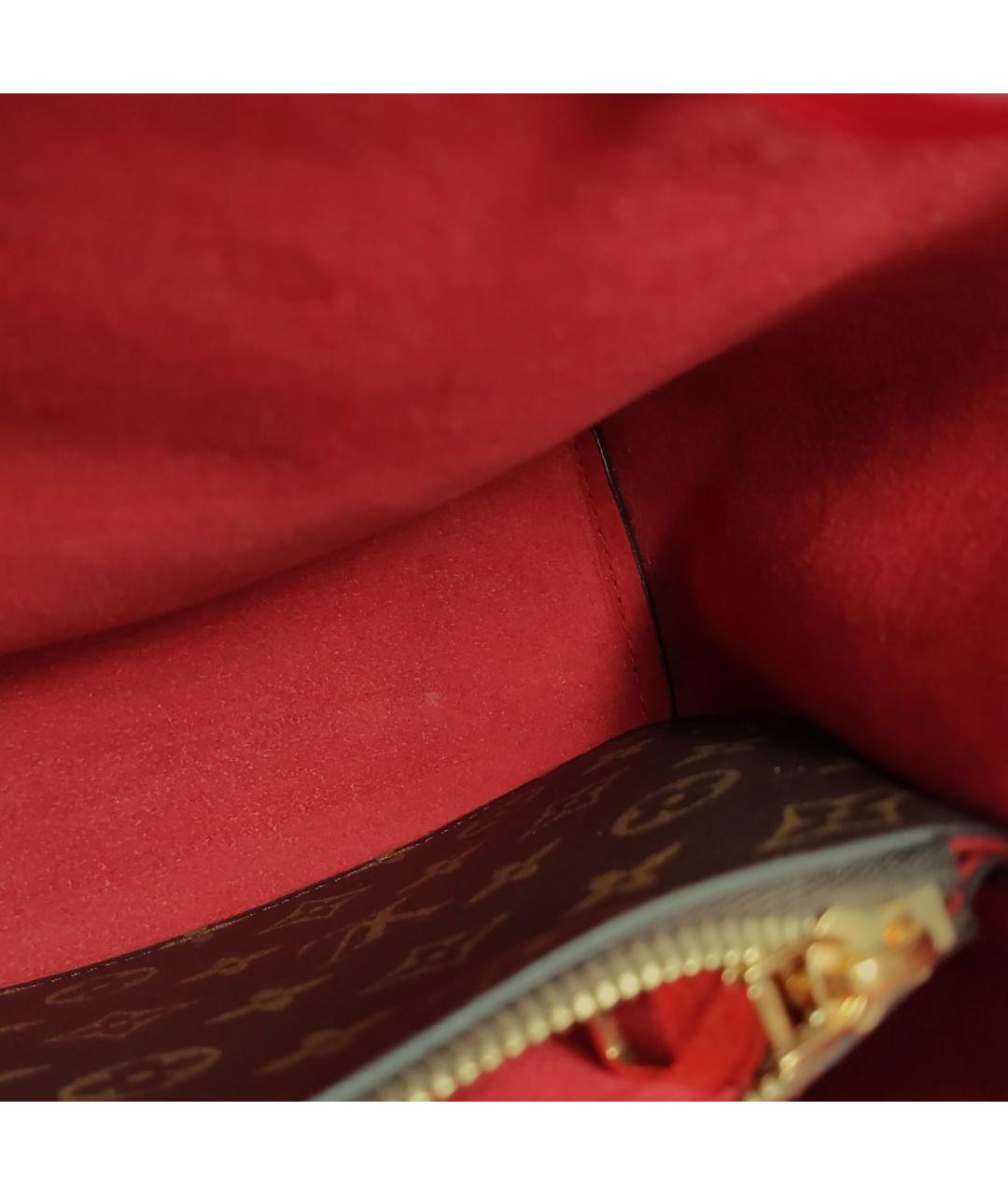 LOUIS VUITTON Коричневая сумка тоут, фото 7