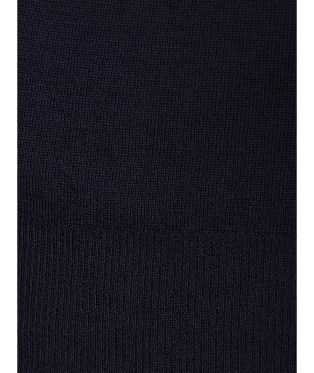 CANALI Синий шерстяной кардиган, фото 6