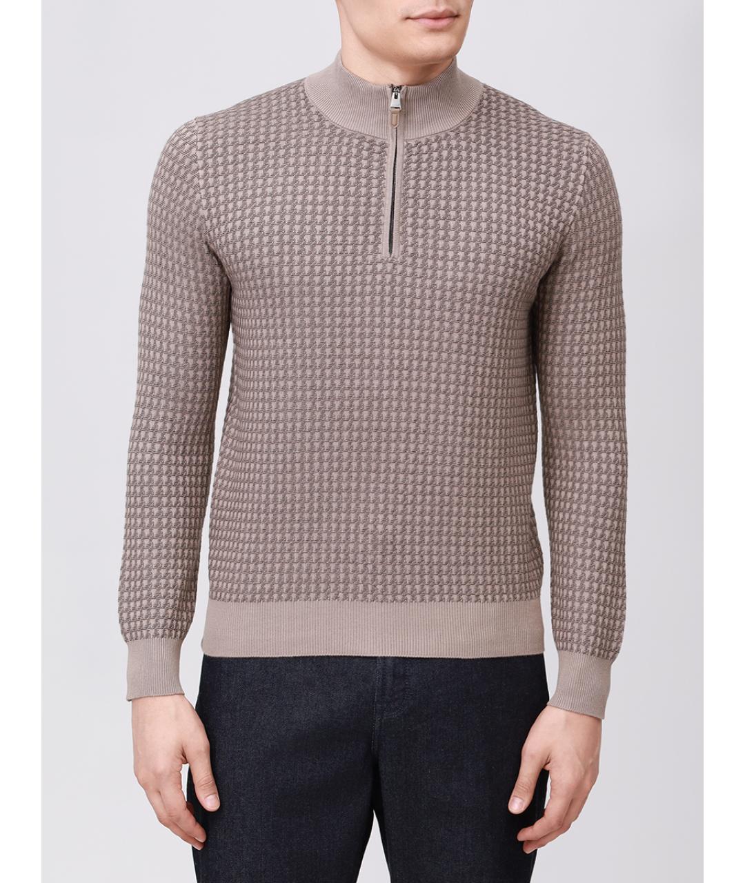 CANALI Бежевый джемпер / свитер, фото 4