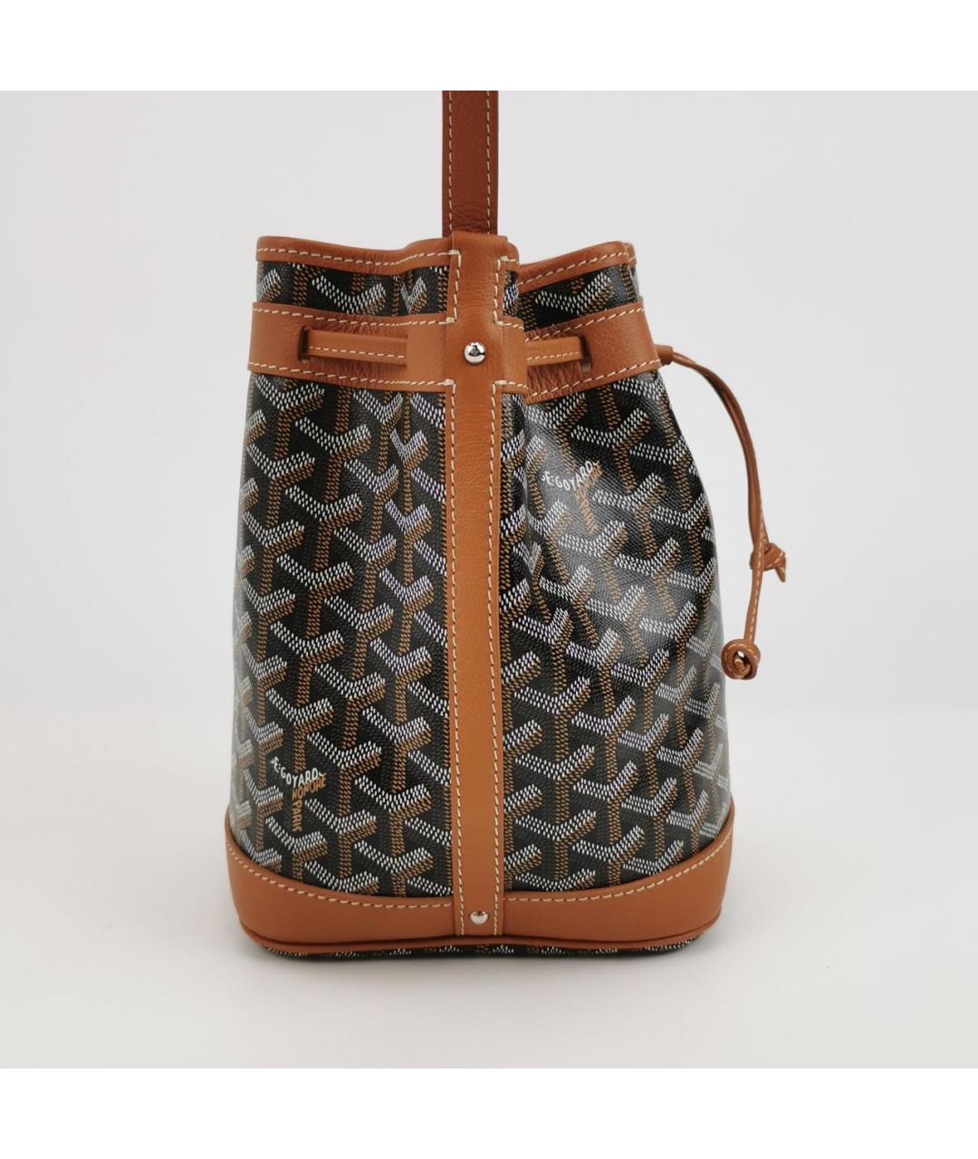 GOYARD Коричневая сумка тоут, фото 3