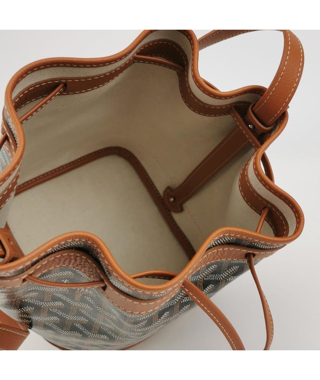 GOYARD Коричневая сумка тоут, фото 6