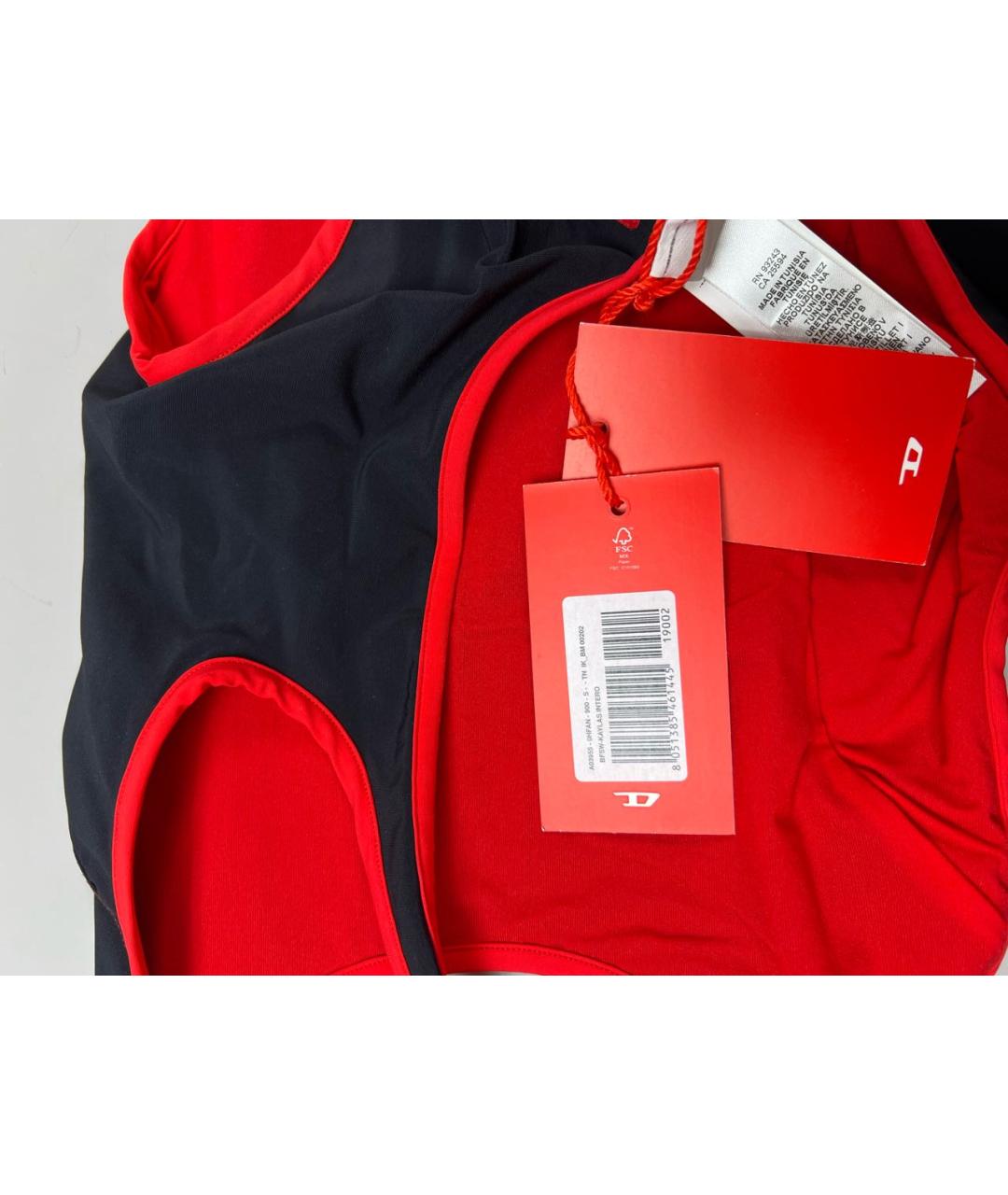 DIESEL Черный полиамидовый купальник, фото 5