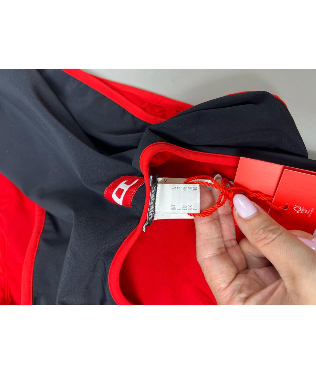 DIESEL Черный полиамидовый купальник, фото 4