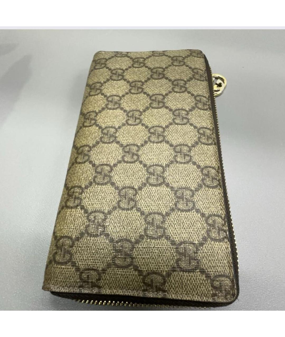 GUCCI Бежевый кошелек, фото 2